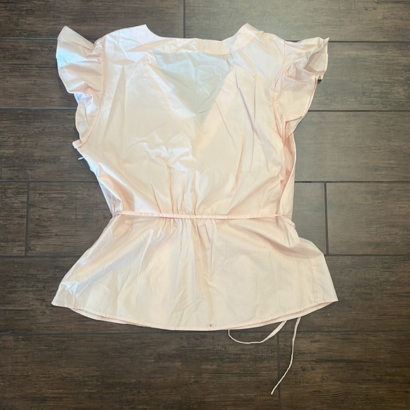 J. Crew Pink Wrap Blouse - Picture 5 of 5